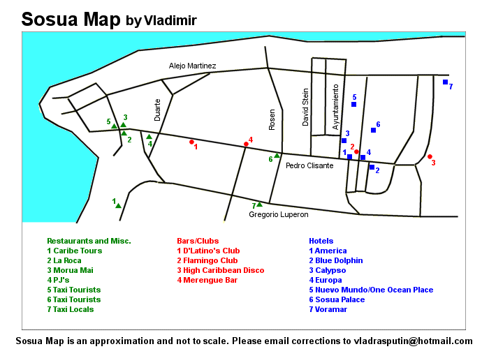 Sosua Map