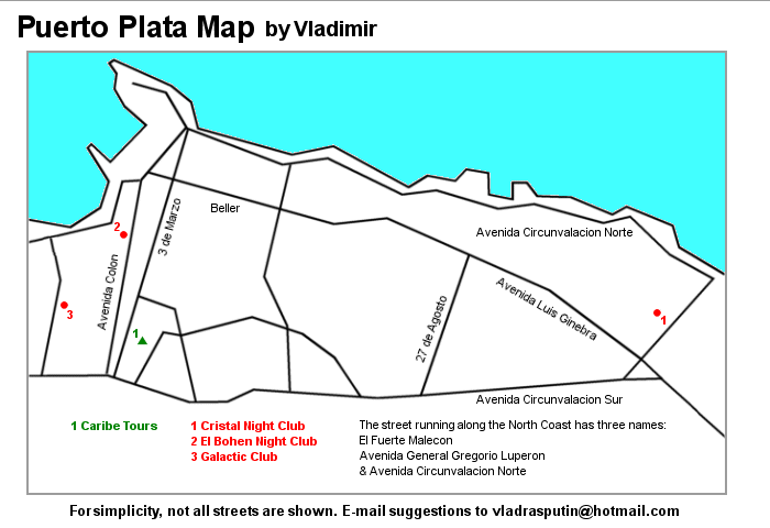 Puerto Plata Map
