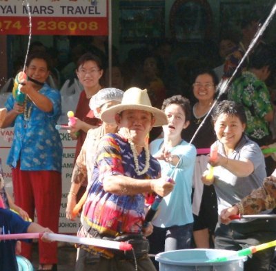 Songkran in Hatyai