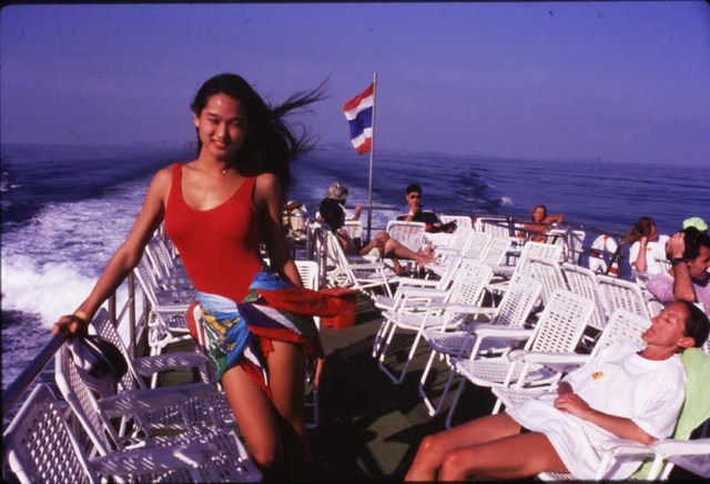 Another shot on the boat to Phi Phi
