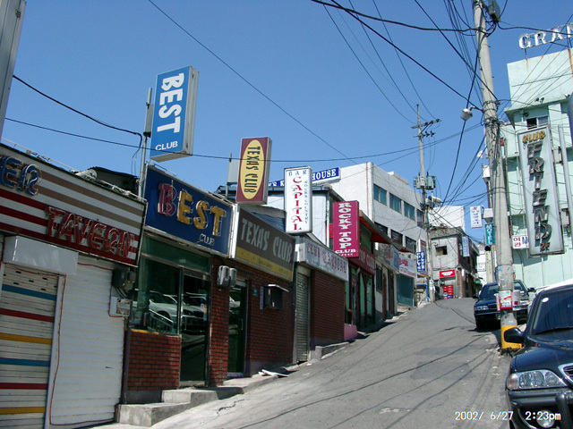 top of the hill