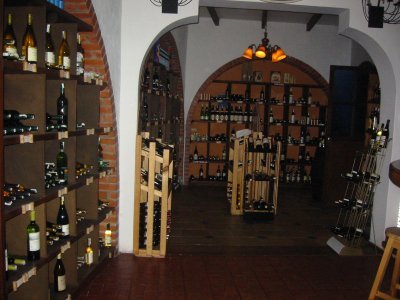 inside of the store