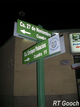street sign