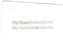 caras lindas card