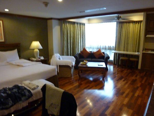 -My spacious suite at the President Solitaire-