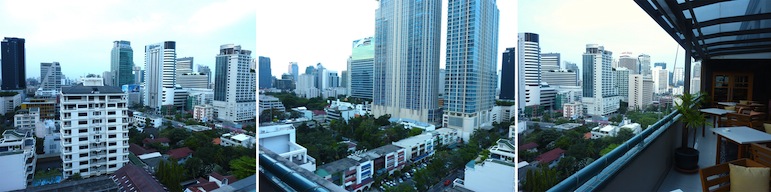 View from Chateau de Bangkok