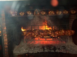 Pollo a La Lena