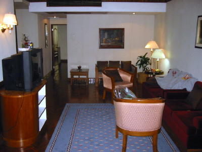 ambassador hotel living room