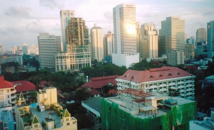 Bangkok hotel view