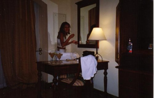 Maria in room