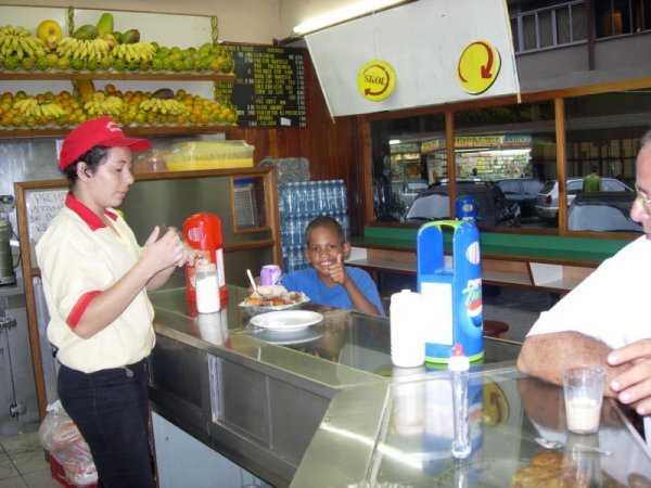hungry kid
