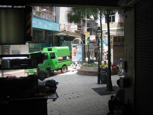 Alleway with Won Ton Noodle stall