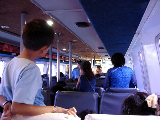 Koh Kong Ferry Inside