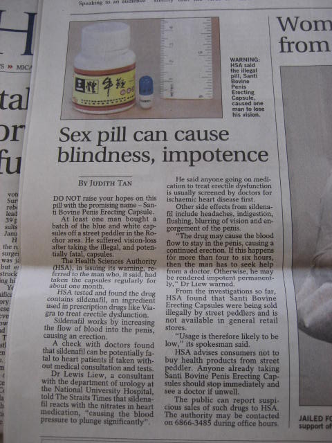 Chinese Boner pill article