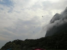 Dancers in the sky
