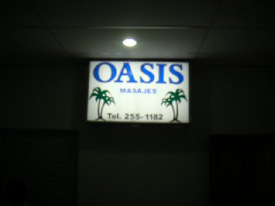 Oasis Sign
