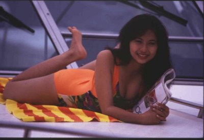 Sari, beautiful sweet young Indonesian