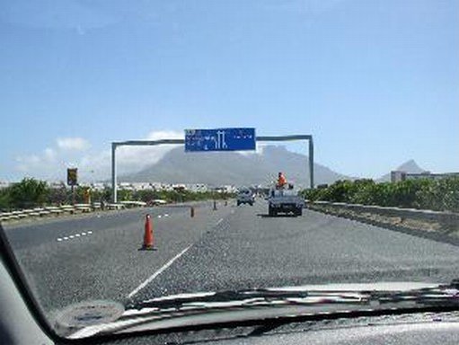 The world famous Table Mountain