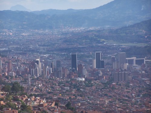 Medellin from Metro Cable